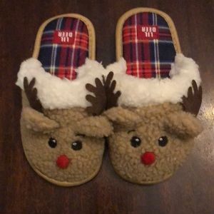 Rudolph the Red Nosed Reindeer slippers